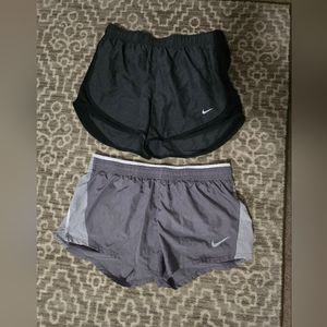 2 pair shorts medium women's Nike shorts